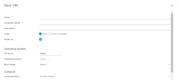 Add VM