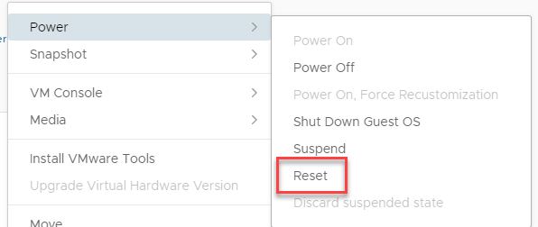 Reset