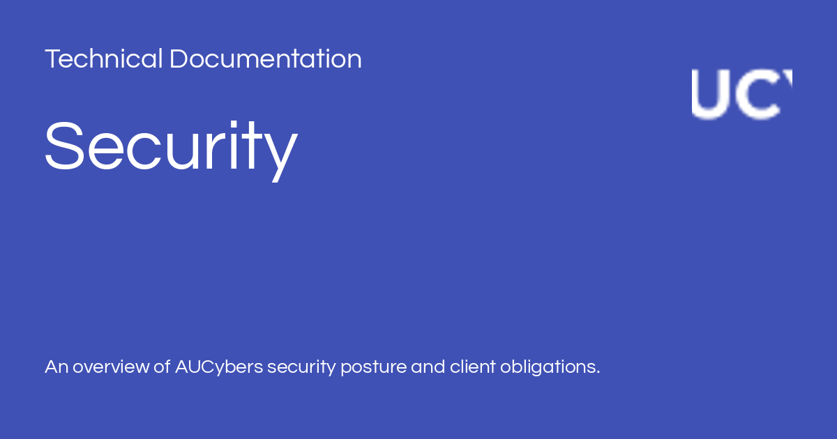 Security - Technical Documentation